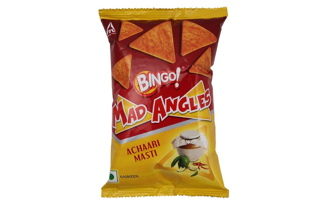 Bingo Mad Angles Achaari Masti   Pack  45 grams